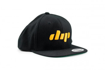 Pride Apparel Dip snap-back flat brim hat black