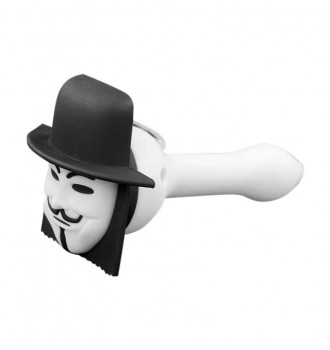 Silicone Pipe Guy Fawkes Silicone Pipe