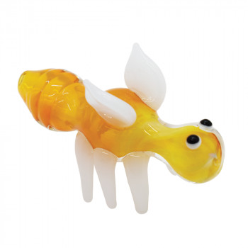 Glass Pipe Colored Glass Bee Hand Pipe