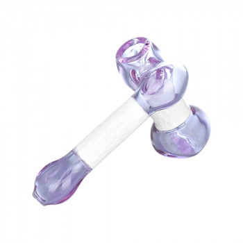 Glass Bubbler Honeycomb Hype Sidecar Bubbler Pipe