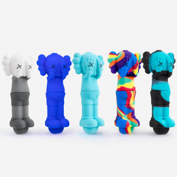 Silicone Pipe Kaws Silicone Weed Pipe (Free with code: FREEPIPE)