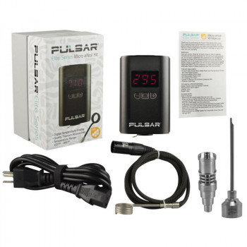 Electric Temperature Controller Pulsar Elite Series Micro eNail Kit w/ Carb Cap