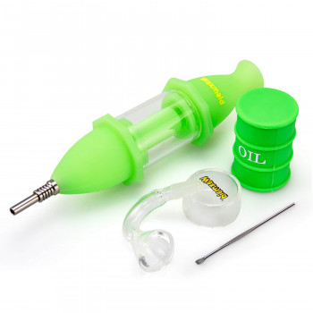 Silicone Honey Straw Silicone Nectar Collector With Water Filter