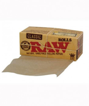 Rolling Paper Raw Classic Unrefined Roll - 3 meters - RAW Brand Products