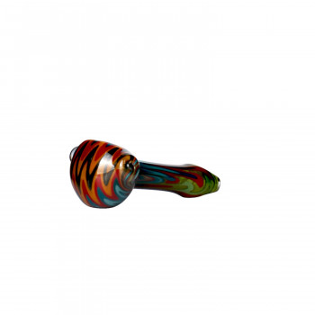Glass Pipe Reversed Spoon D Weed Pipe