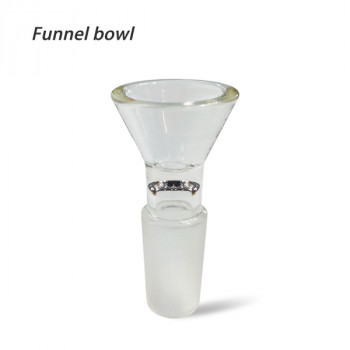 Glass Bowl 14mm Male Joint Funnel Glass Bowl