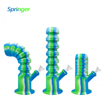 Silicone Bong Springer Collapsible Silicone Water Pipe