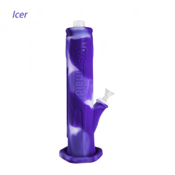 Silicone Bong 12.5" Freezable Icer Silicone Water Pipe