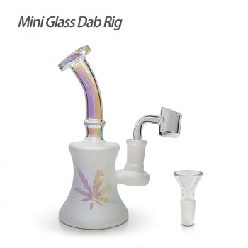 Glass Bong Mini Shower Head Glass Rig Kit