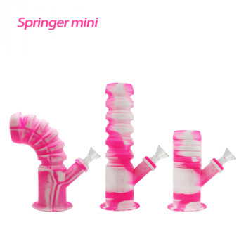 Silicone Bong Springer Mini Collapsible Silicone Water Pipe